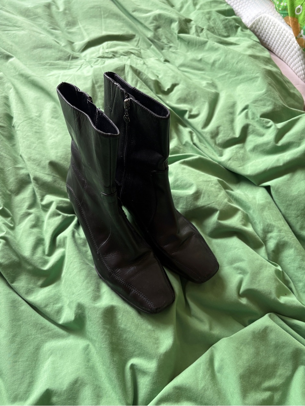 Classic Black Mid-Calf Women's Boots